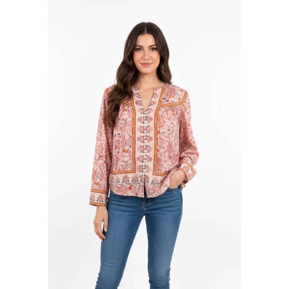 NEW CLEOBELLA vivien long sleeve top in pink